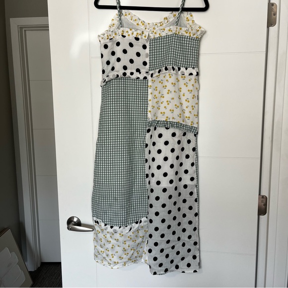 English Factory Mixed Print Slip Dress size Small - Picture 2 of 8